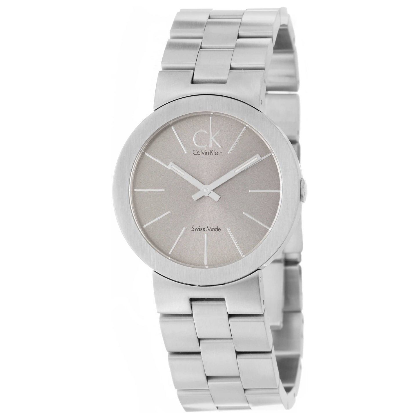 Front view of Calvin Klein Icon Men's Swiss Quartz (Battery-Powered) Watch K0113138