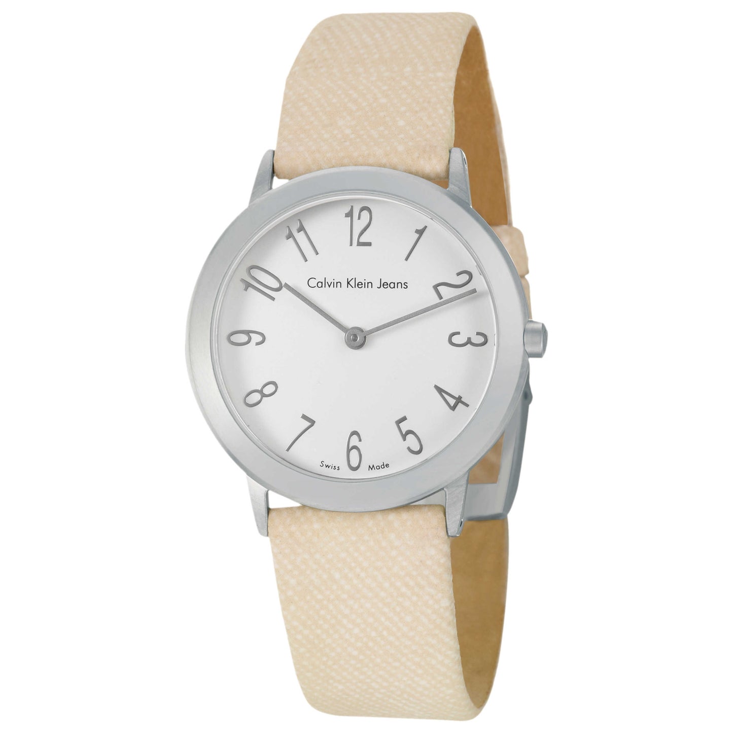 Front view of Calvin Klein Jeans Minimal Men's Swiss Quartz (Battery-Powered) Watch K0341120