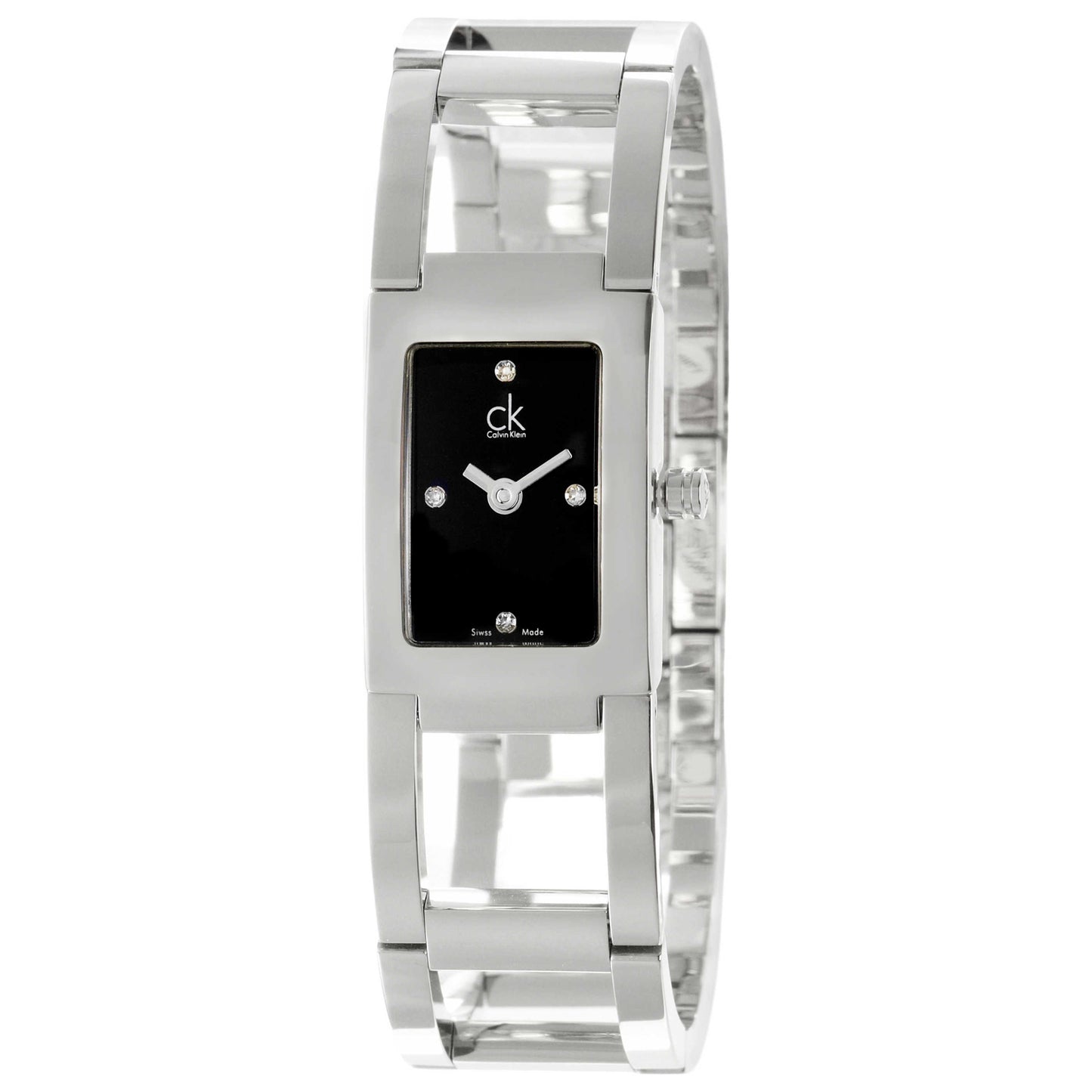 Front view of Calvin Klein Bracelet Women's Swiss Quartz (Battery-Powered) Watch K0421102