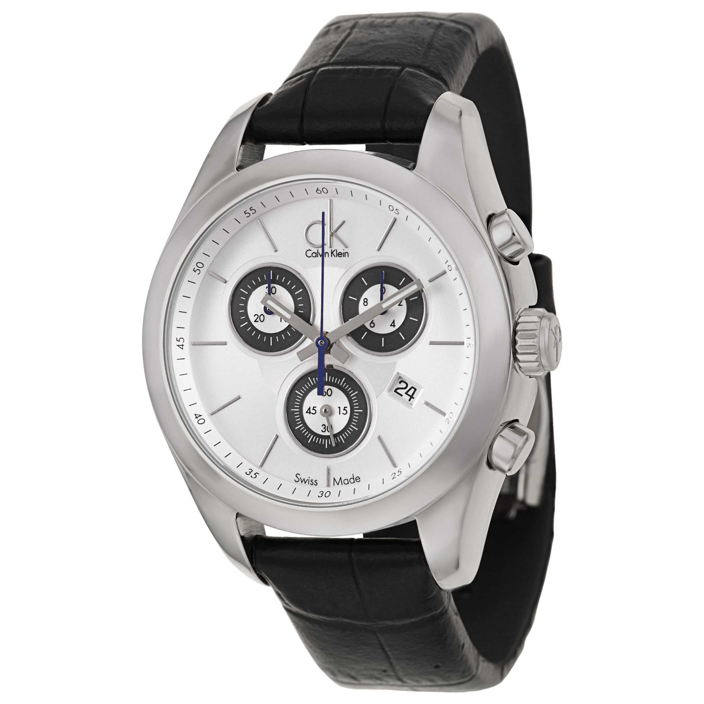 Front view of Calvin Klein Strive Men's Swiss Quartz (Battery-Powered) Watch K0K28126