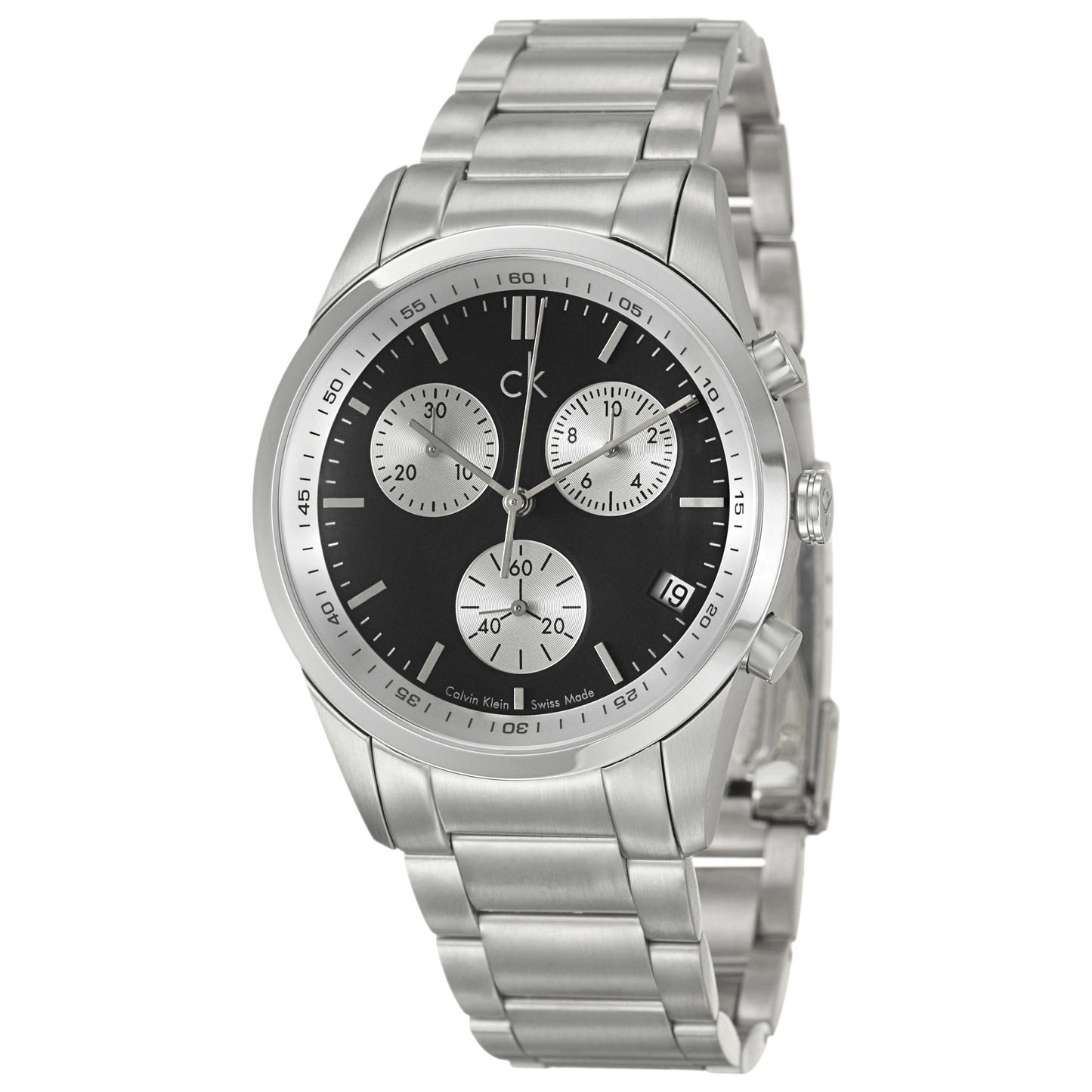 Front view of Calvin Klein Bold Men's Swiss Quartz (Battery-Powered) Watch K2237175