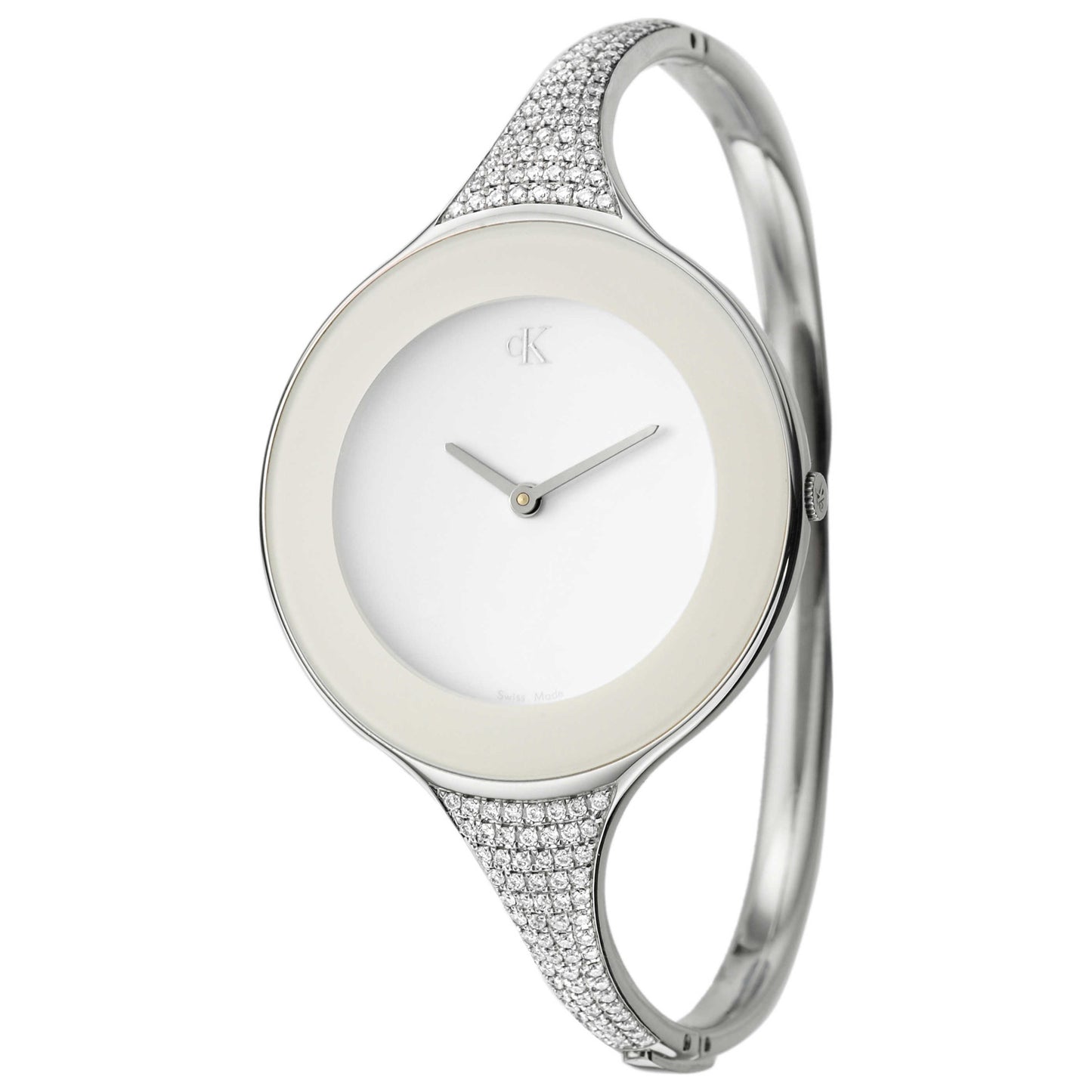 Front view of Calvin Klein Mirror Women's Swiss Quartz (Battery-Powered) Watch K2823501