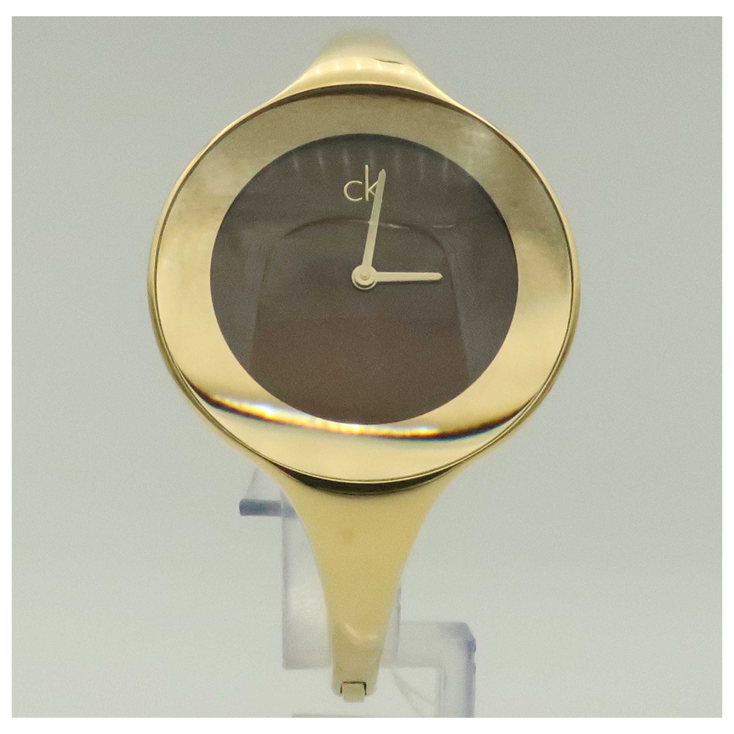 Front view of Calvin Klein Mirror Women's Swiss Quartz (Battery-Powered) Watch K2824203-PO