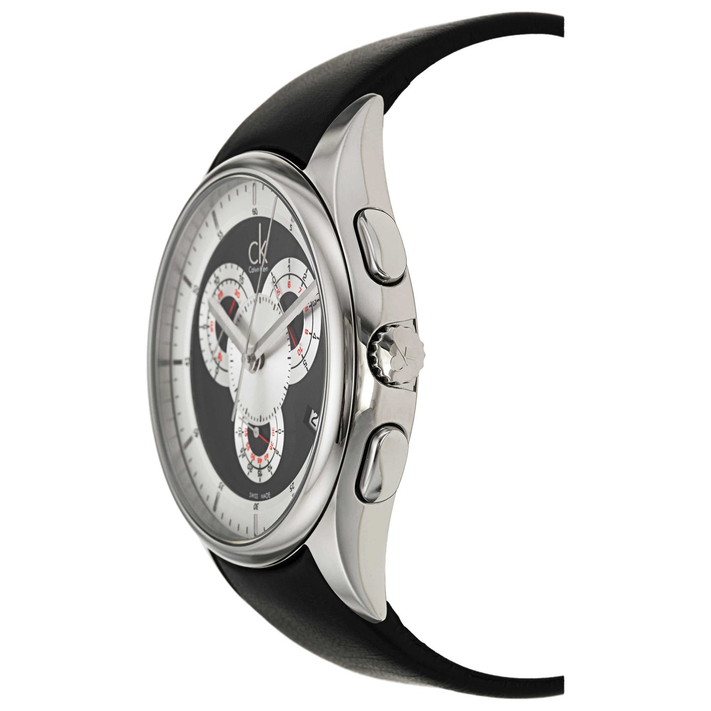 Calvin Klein Basic Men's Swiss Quartz (Battery-Powered) Watch K2A27102 - Image #4