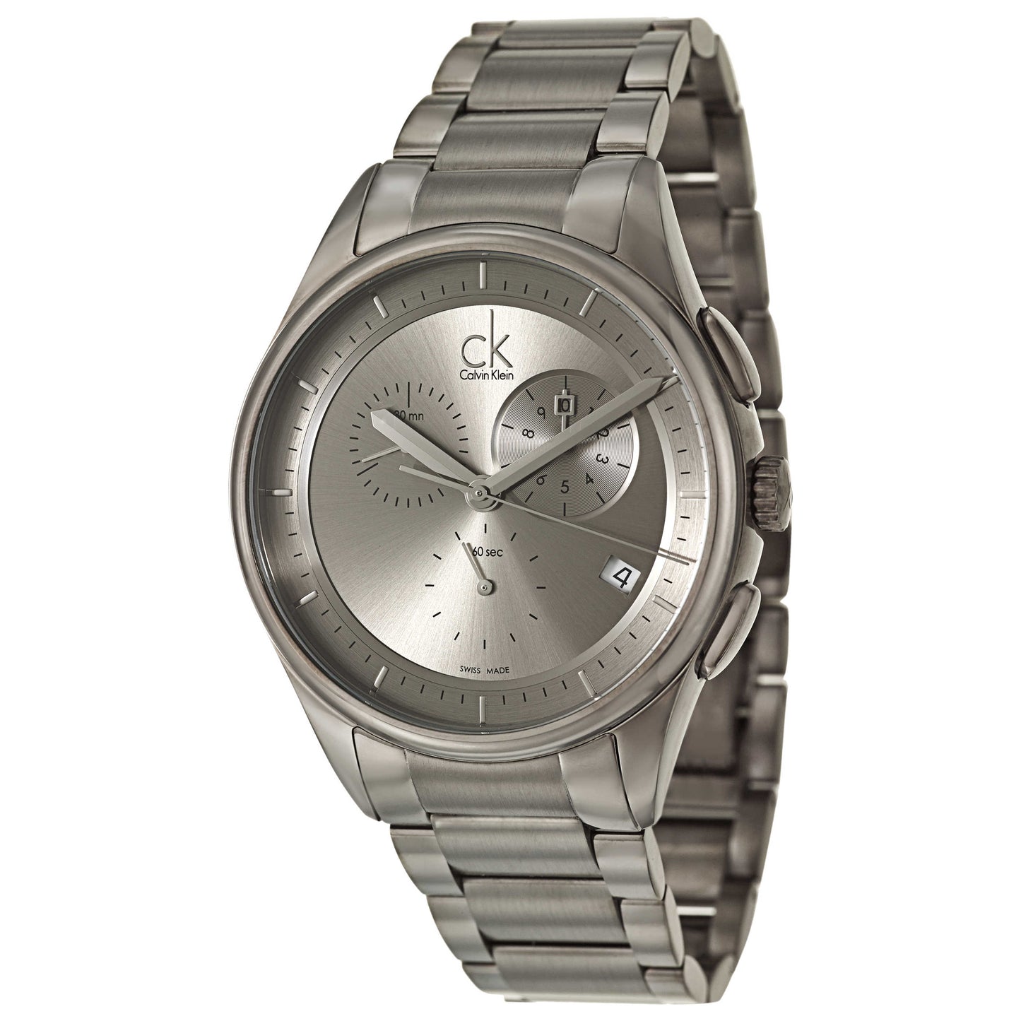 Front view of Calvin Klein Basic Men's Swiss Quartz (Battery-Powered) Watch K2A27920