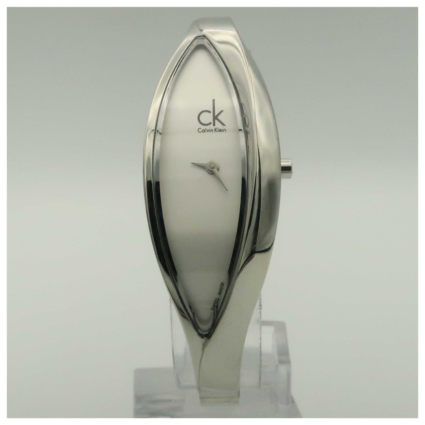 Front view of Calvin Klein Sensitive Women's Swiss Quartz (Battery-Powered) Watch K2C23120-SD