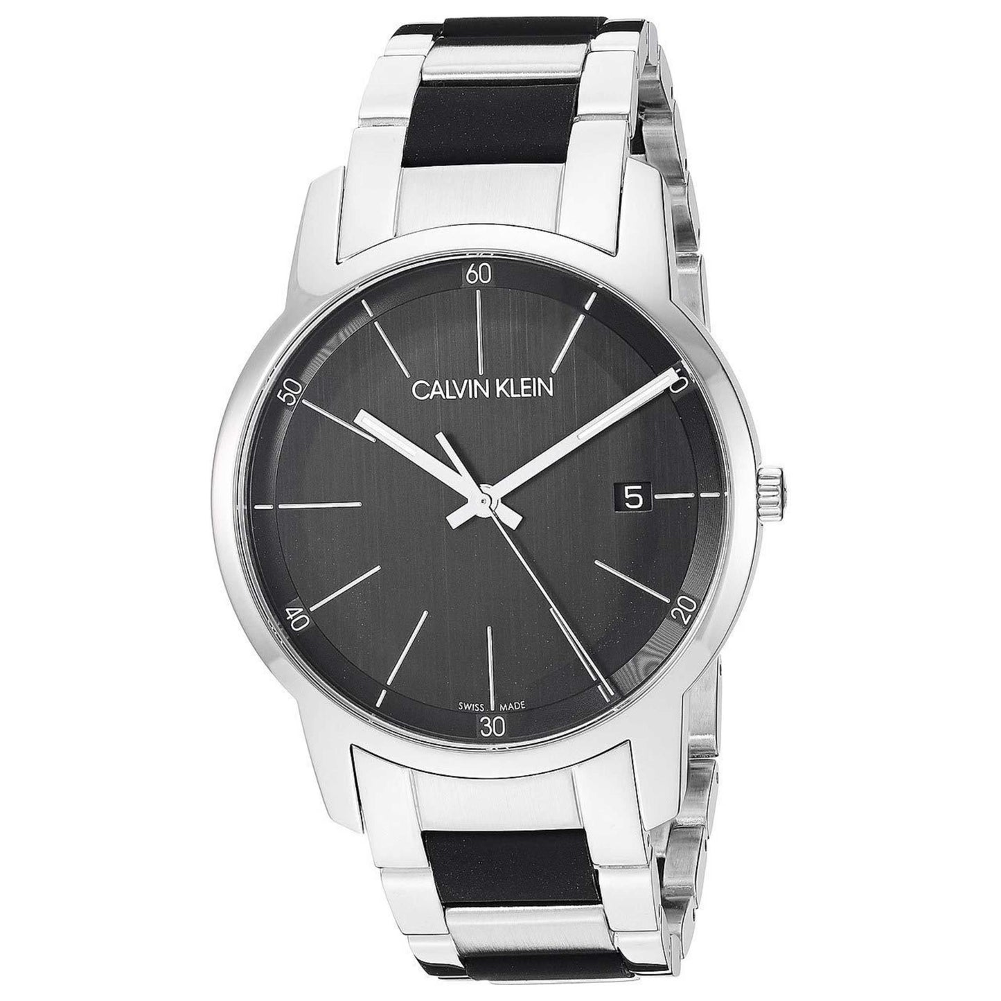 Front view of Calvin Klein City Men's Quartz Watch K2G2G1B1