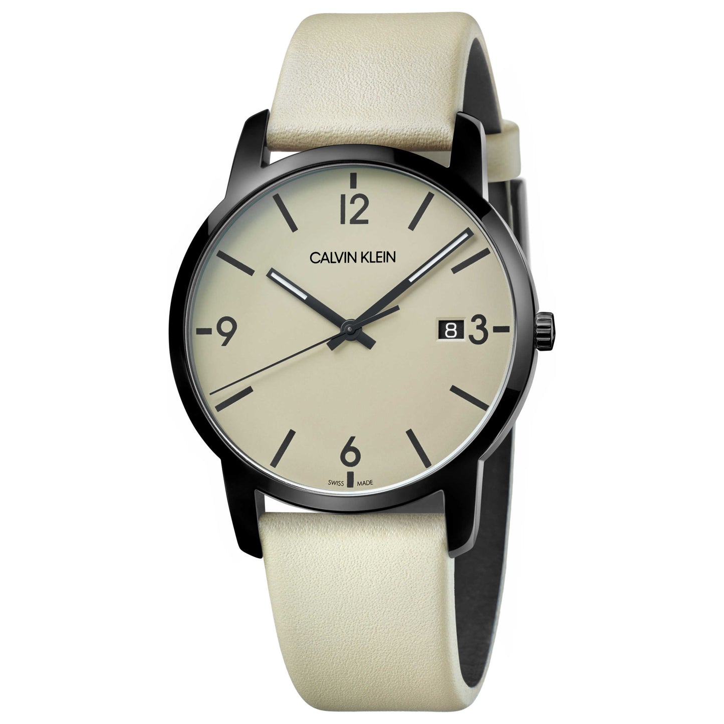 Front view of Calvin Klein City Men's Quartz Watch K2G2G4GK