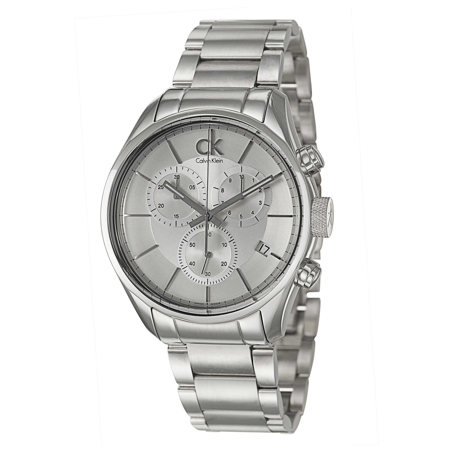 Front view of Calvin Klein Masculine Men's Swiss Quartz (Battery-Powered) Watch K2H27126