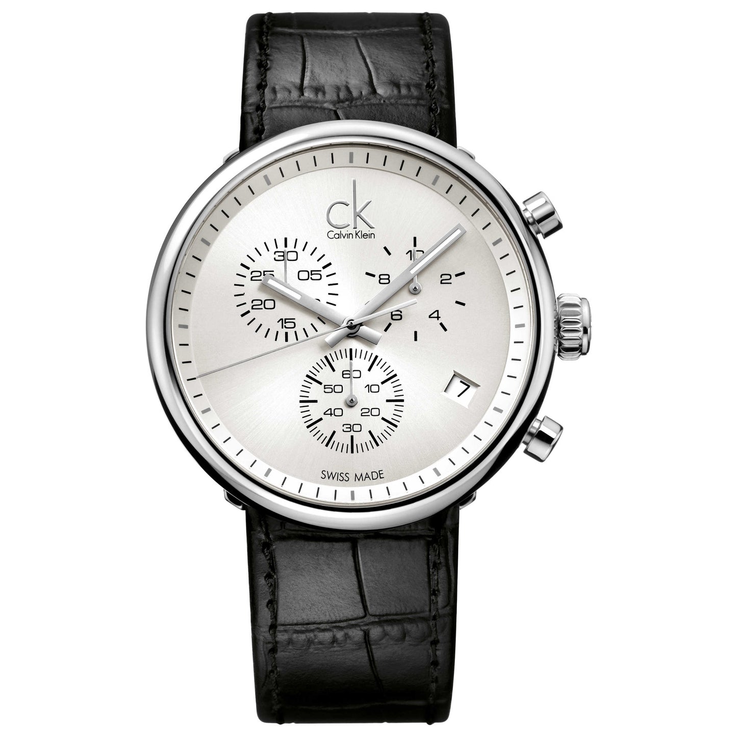 Front view of Calvin Klein Substantial Men's Swiss Quartz (Battery-Powered) Watch K2N281C6