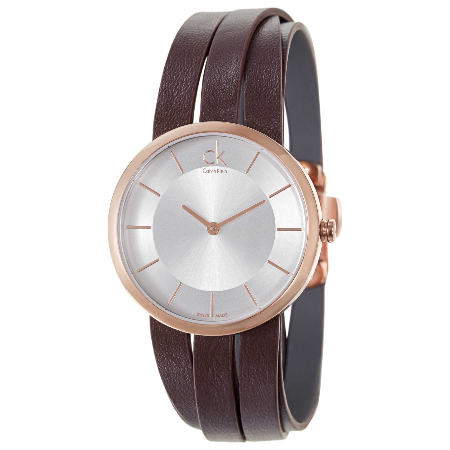 Front view of Calvin Klein Extent Women's Swiss Quartz (Battery-Powered) Watch K2R2L6G6