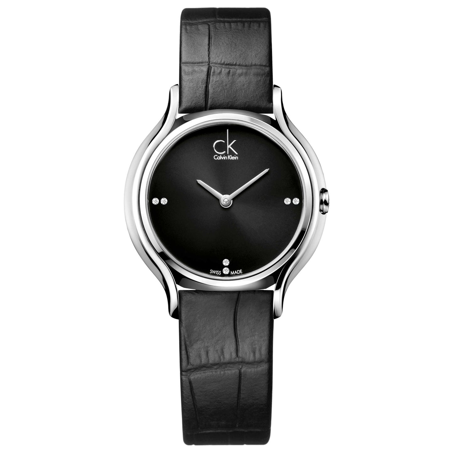 Front view of Calvin Klein Skirt Women's Swiss Quartz (Battery-Powered) Watch K2U231CS