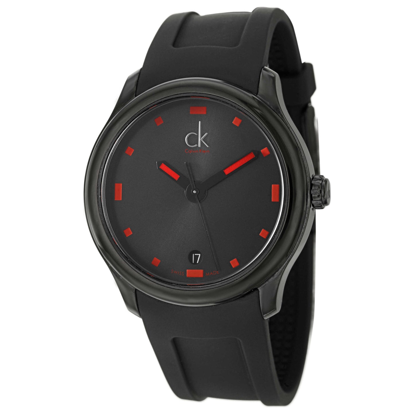 Front view of Calvin Klein Visible Men's Swiss Quartz (Battery-Powered) Watch K2V214DZ