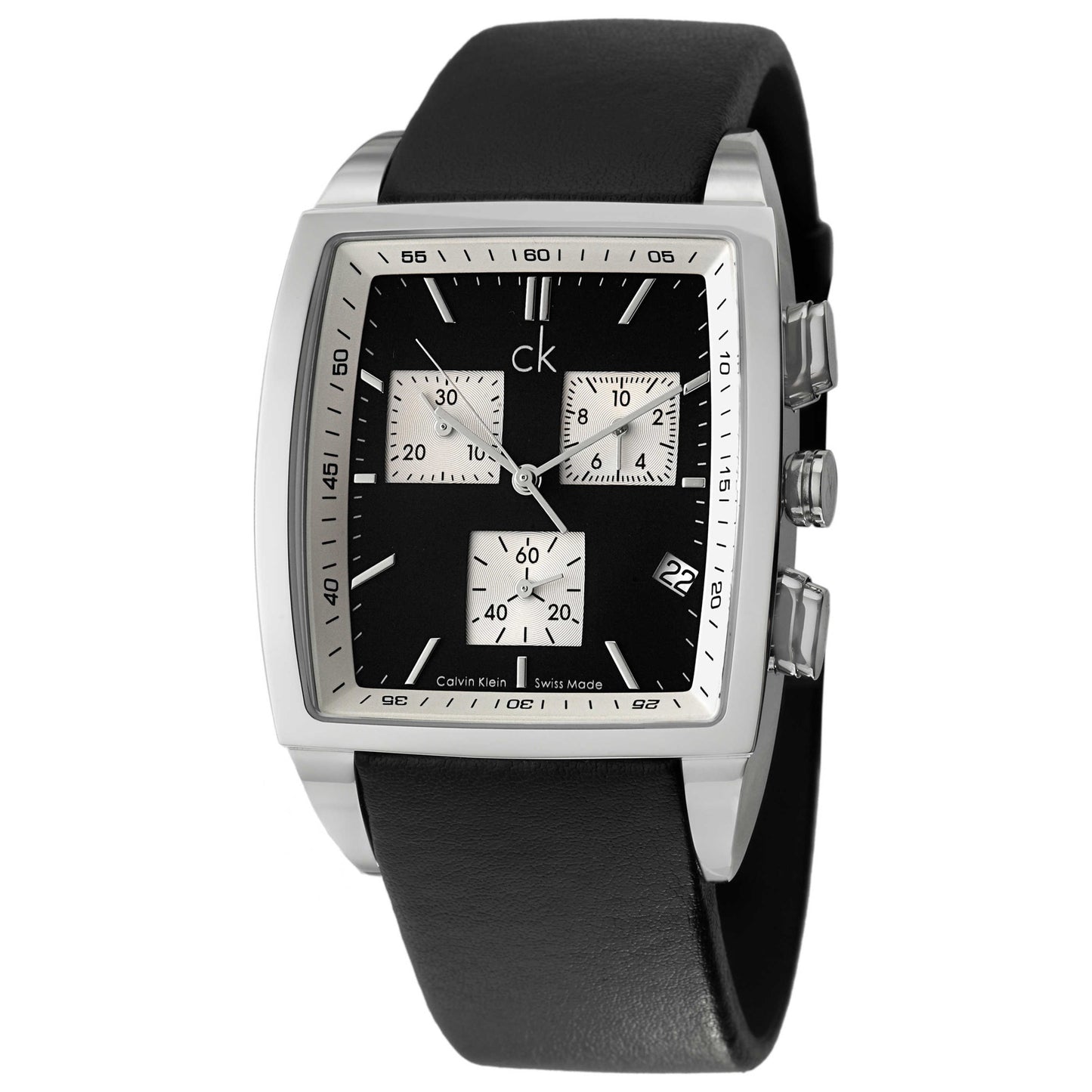 Front view of Calvin Klein Bold Men's Swiss Quartz (Battery-Powered) Watch K3027175