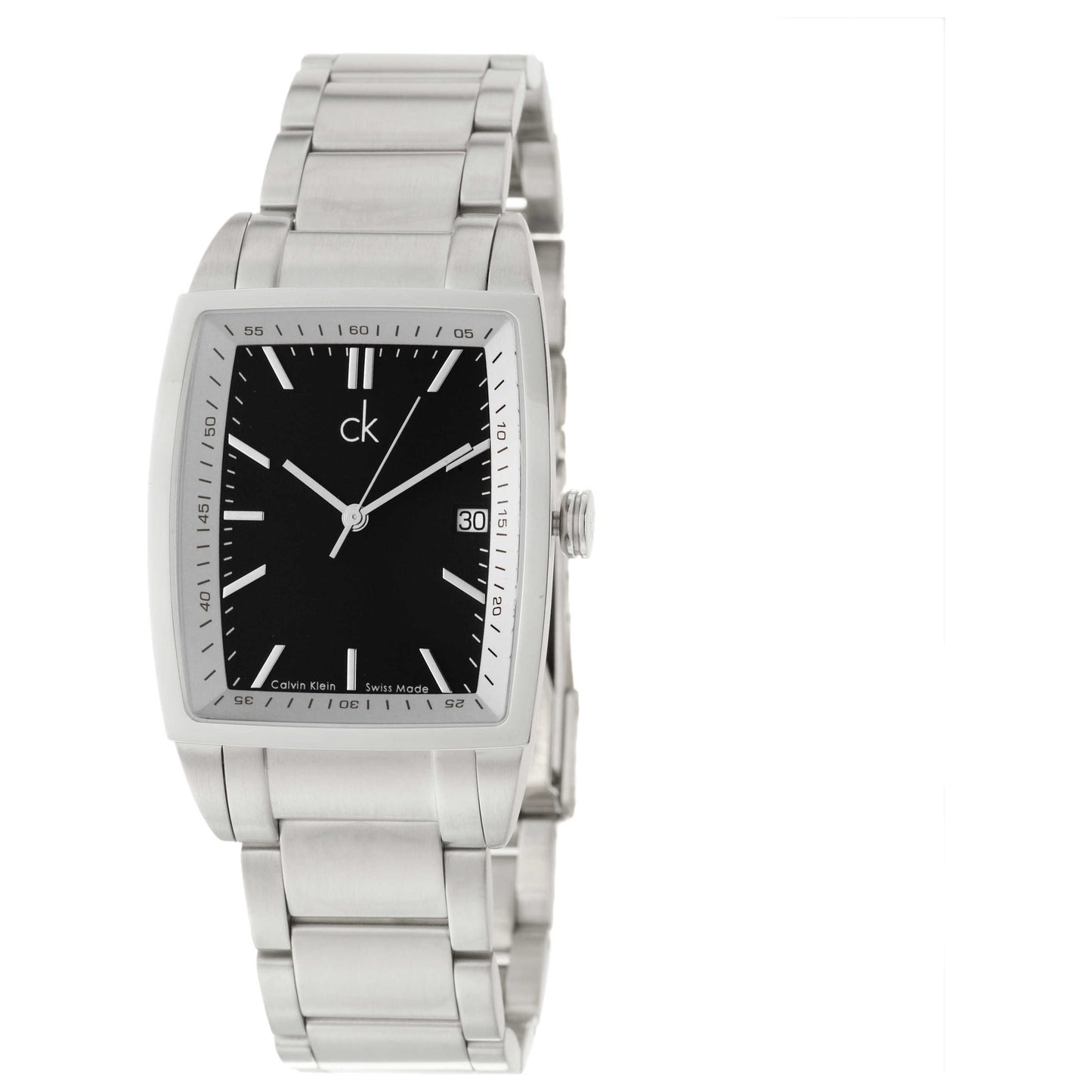 Front view of Calvin Klein Bold Men's Swiss Quartz (Battery-Powered) Watch K3031175