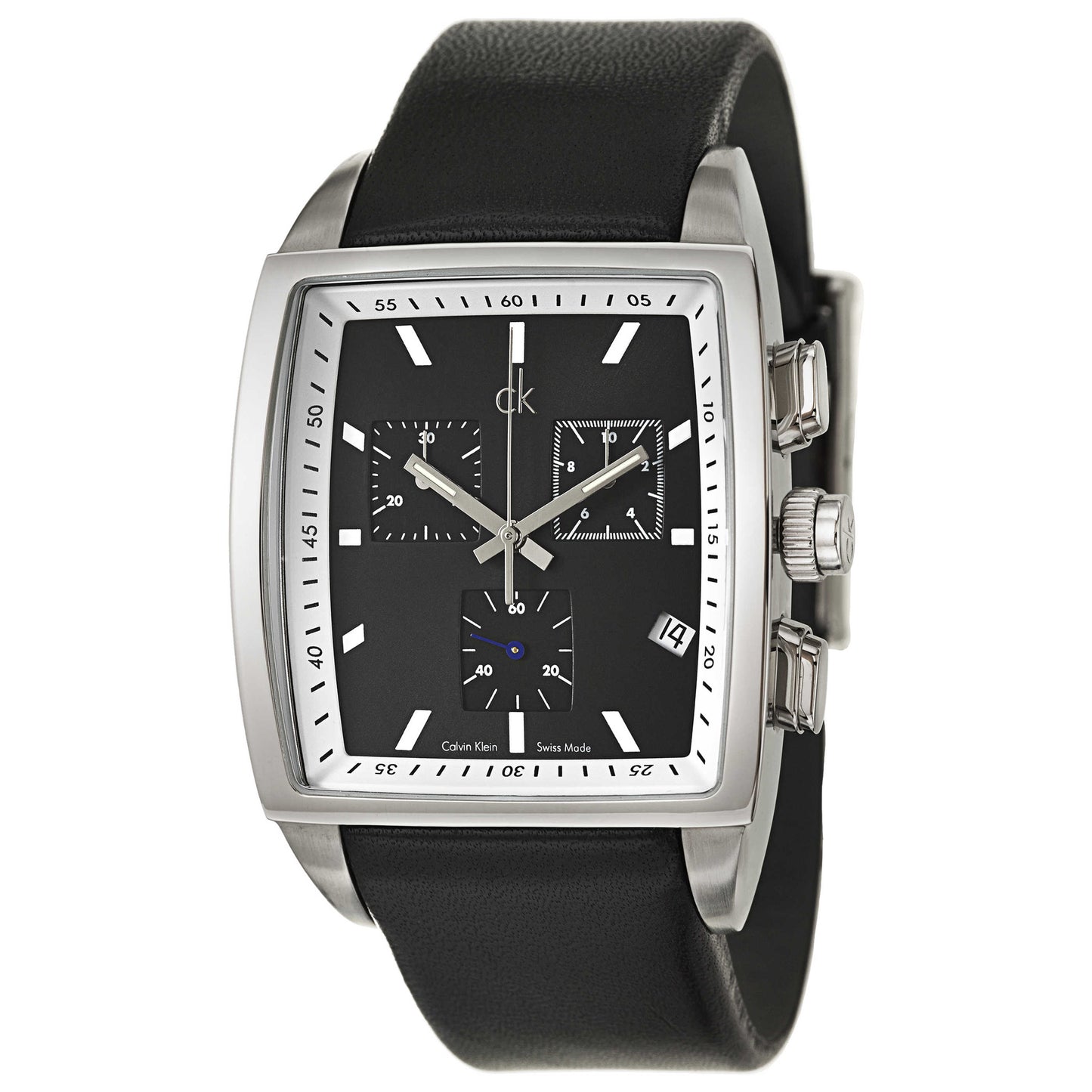 Front view of Calvin Klein Bold Men's Swiss Quartz (Battery-Powered) Watch K3047102