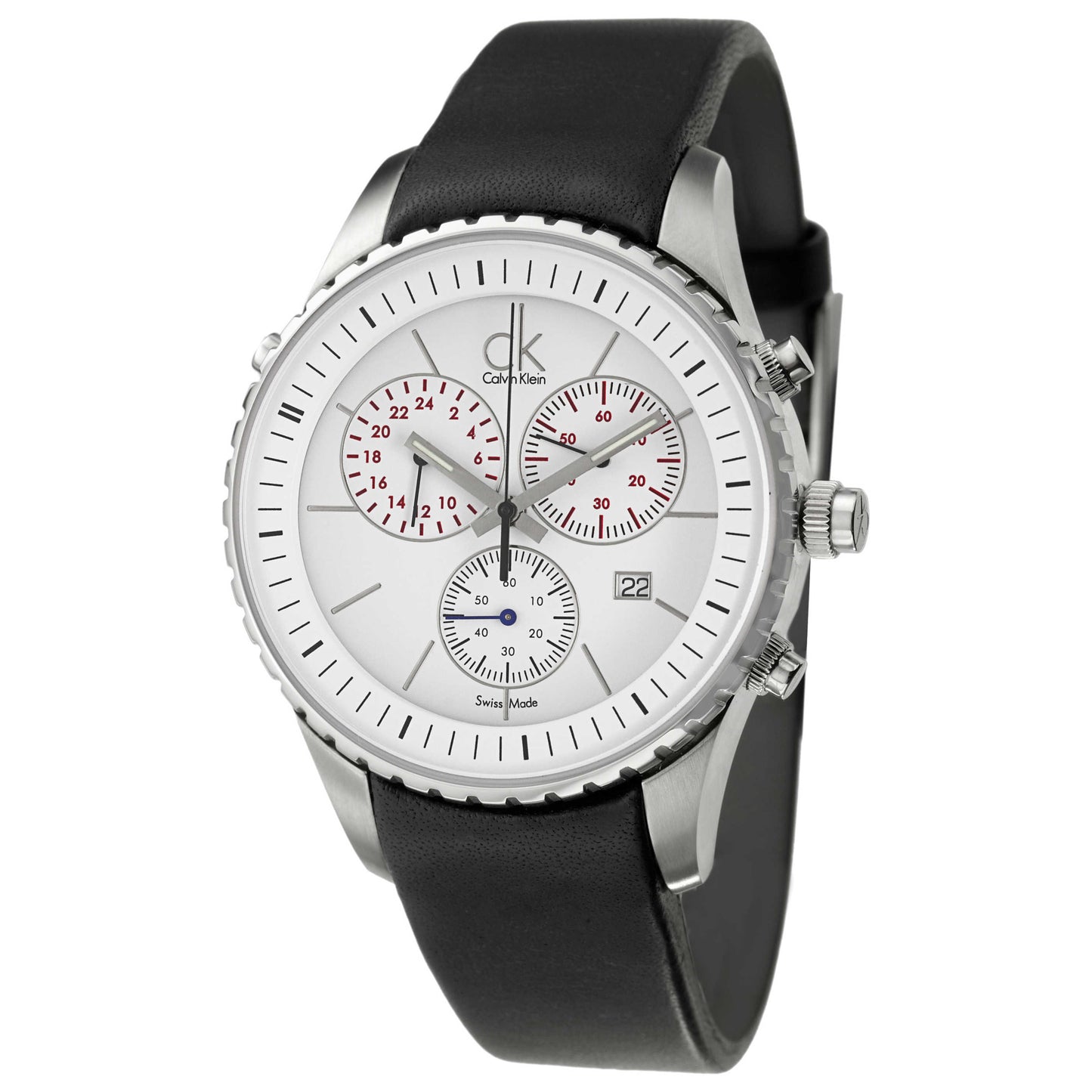 Front view of Calvin Klein Challenge Men's Swiss Quartz (Battery-Powered) Watch K3218712