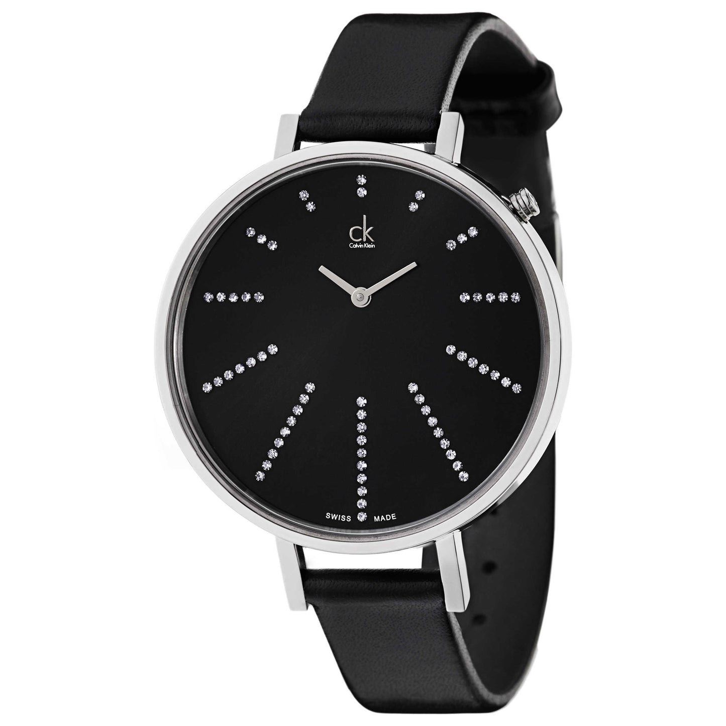 Front view of Calvin Klein Equal Women's Swiss Quartz (Battery-Powered) Watch K3E231CS