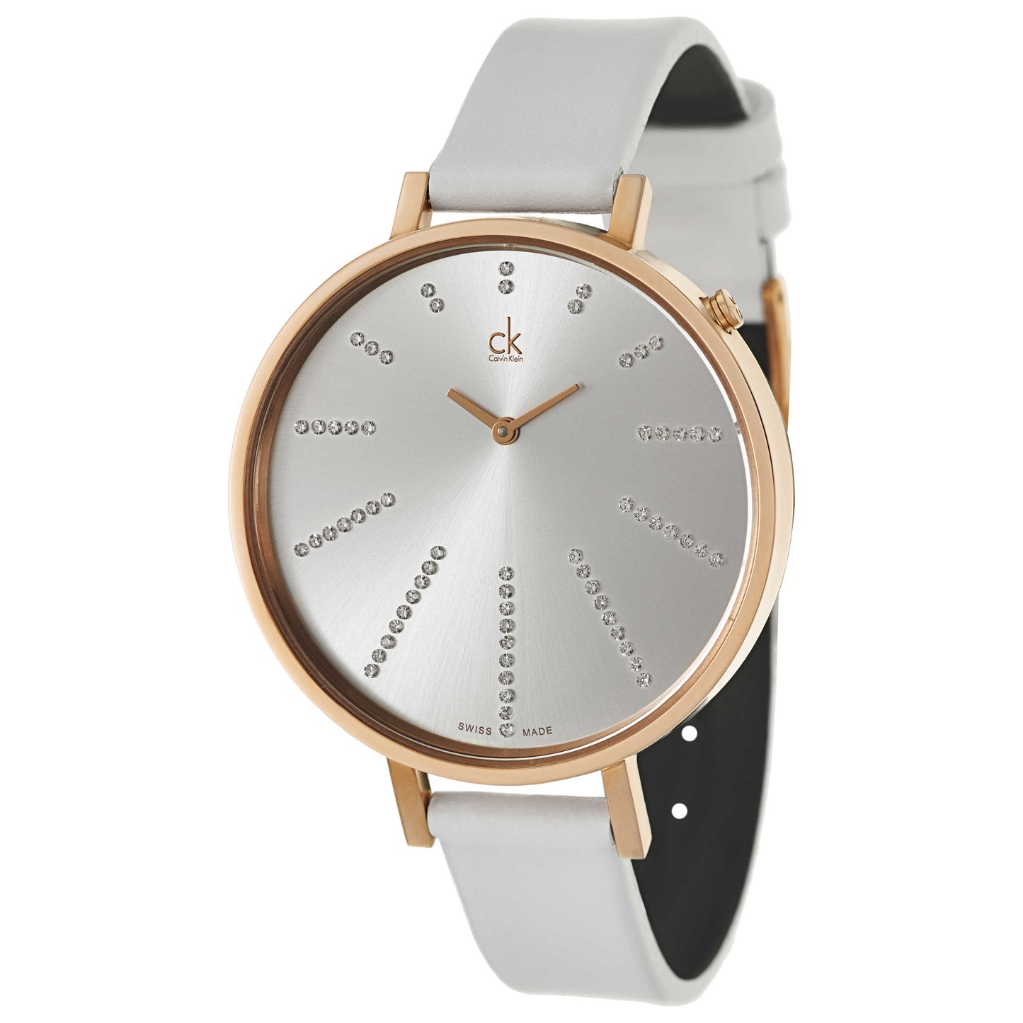 Front view of Calvin Klein Equal Women's Swiss Quartz (Battery-Powered) Watch K3E236LW