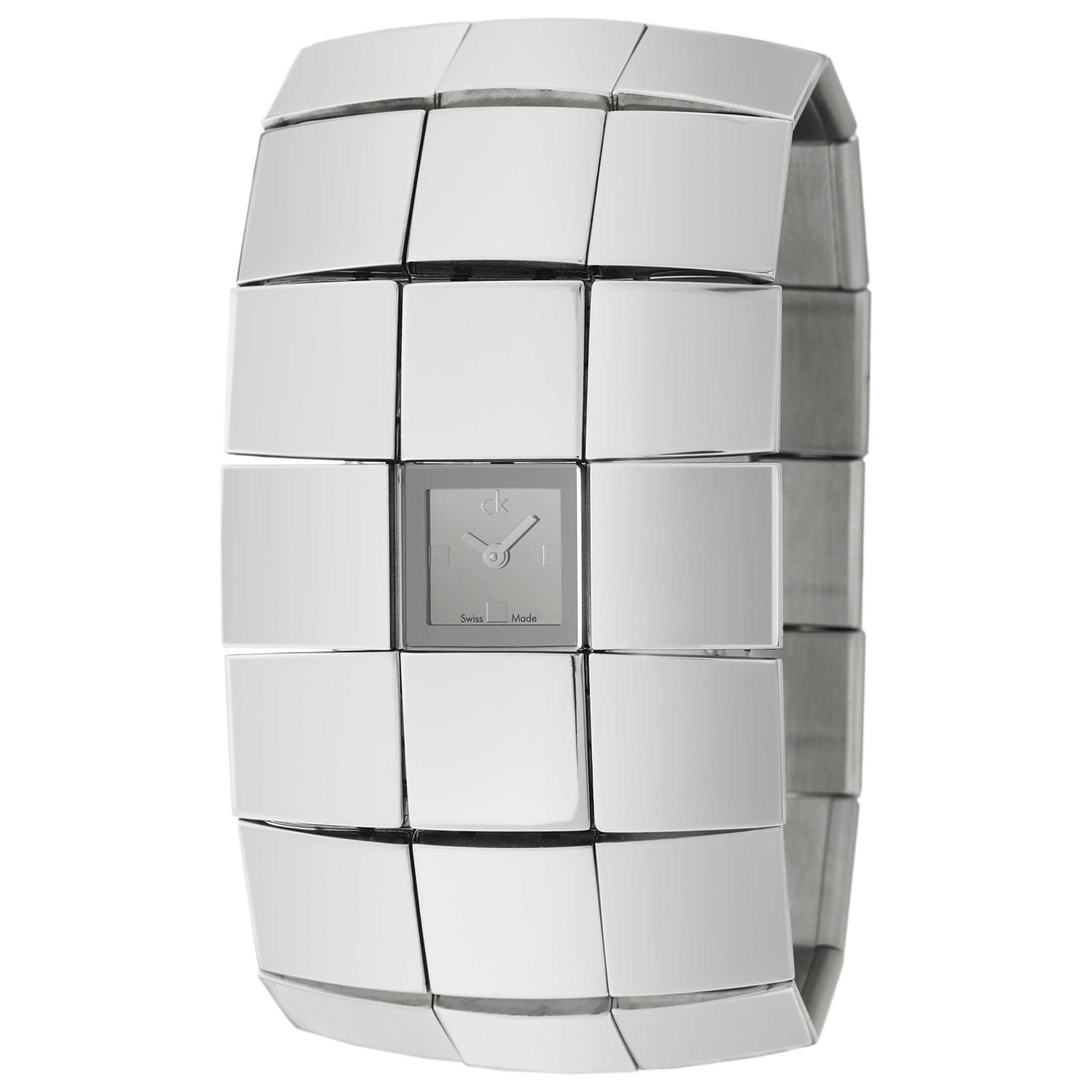 Front view of Calvin Klein Disco Women's Swiss Quartz (Battery-Powered) Watch K4021116