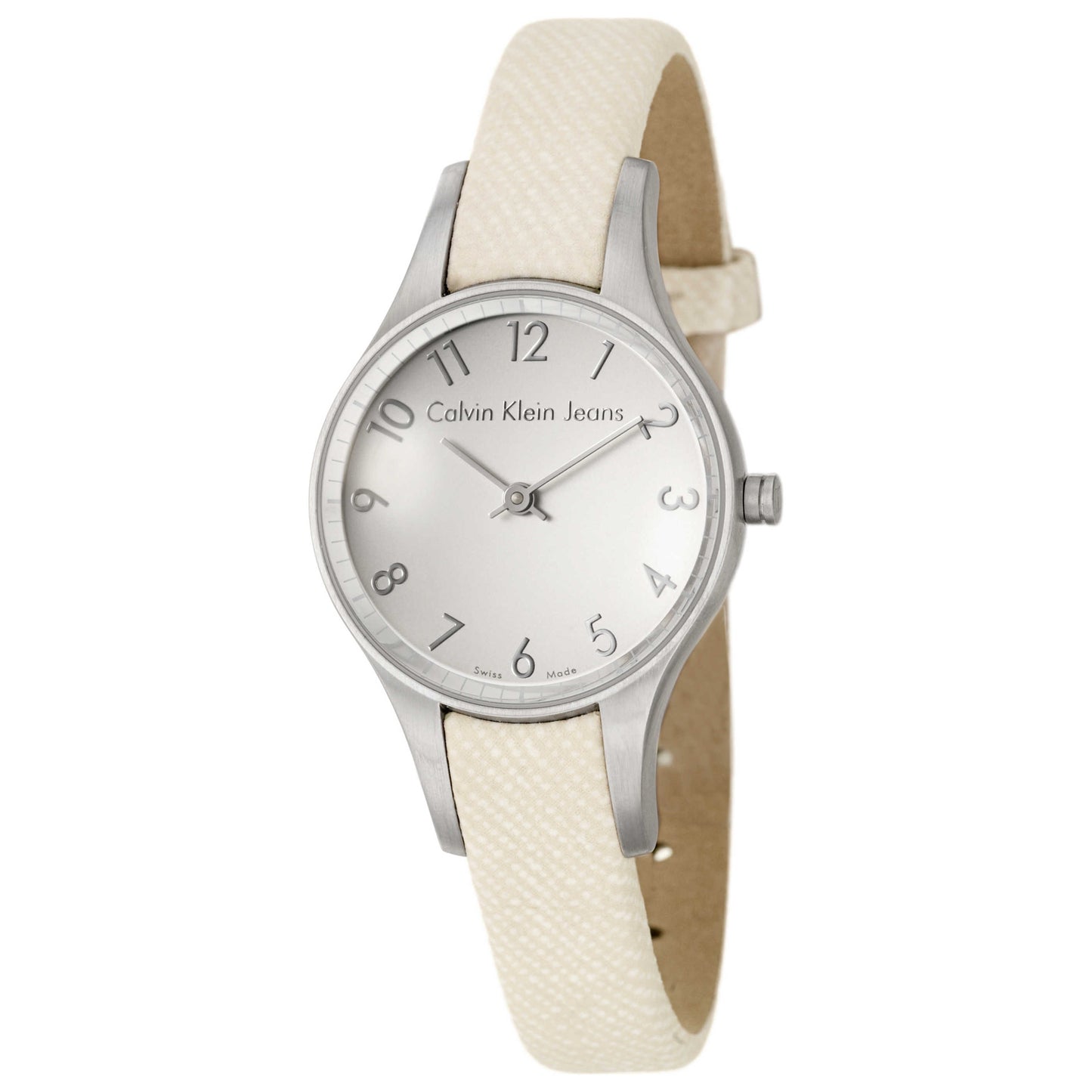 Front view of Calvin Klein Jeans Accent Women's Swiss Quartz (Battery-Powered) Watch K4313120