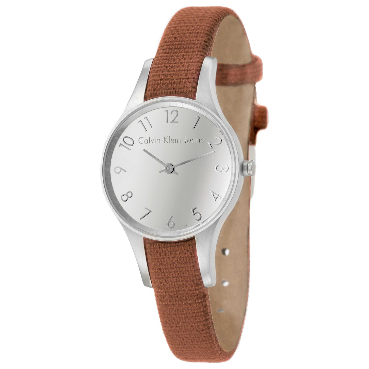 Front view of Calvin Klein Jeans Accent Women's Swiss Quartz (Battery-Powered) Watch K4313138