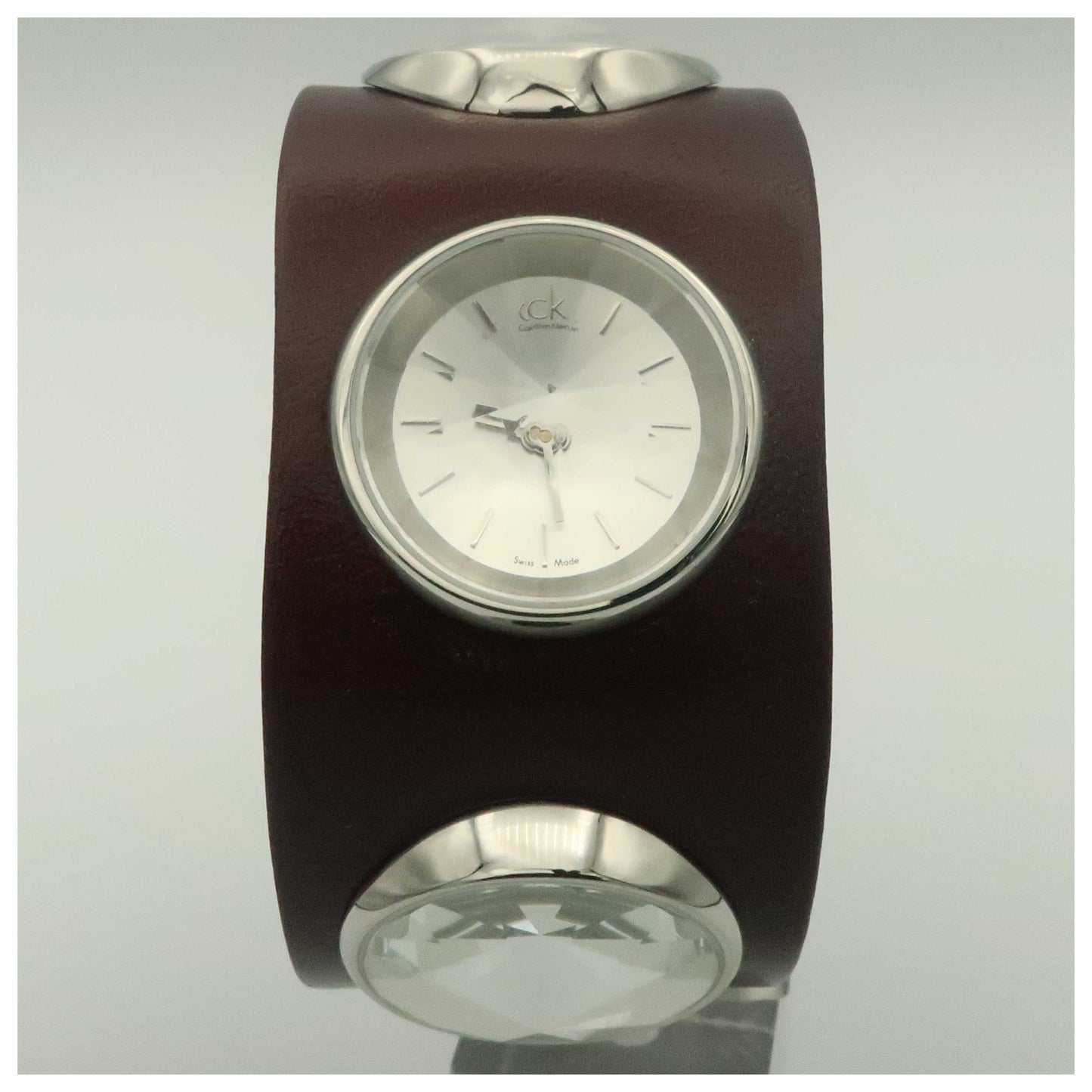 Front view of Calvin Klein Night Women's Swiss Quartz (Battery-Powered) Watch K4623120-PO