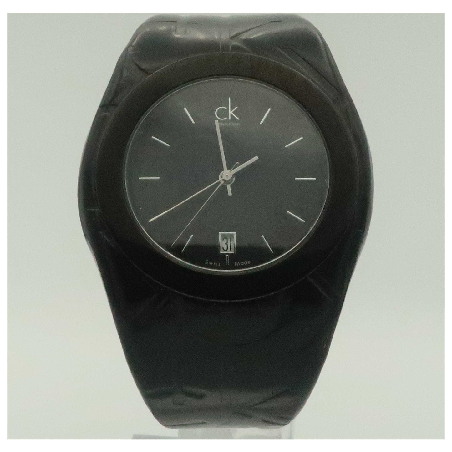 Front view of Calvin Klein Logo Women's Swiss Quartz (Battery-Powered) Watch K4723136-PO