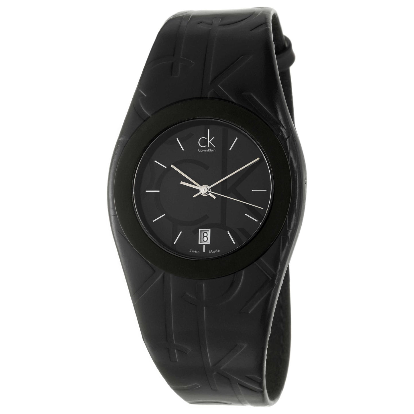 Front view of Calvin Klein Logo Women's Swiss Quartz (Battery-Powered) Watch K4723136