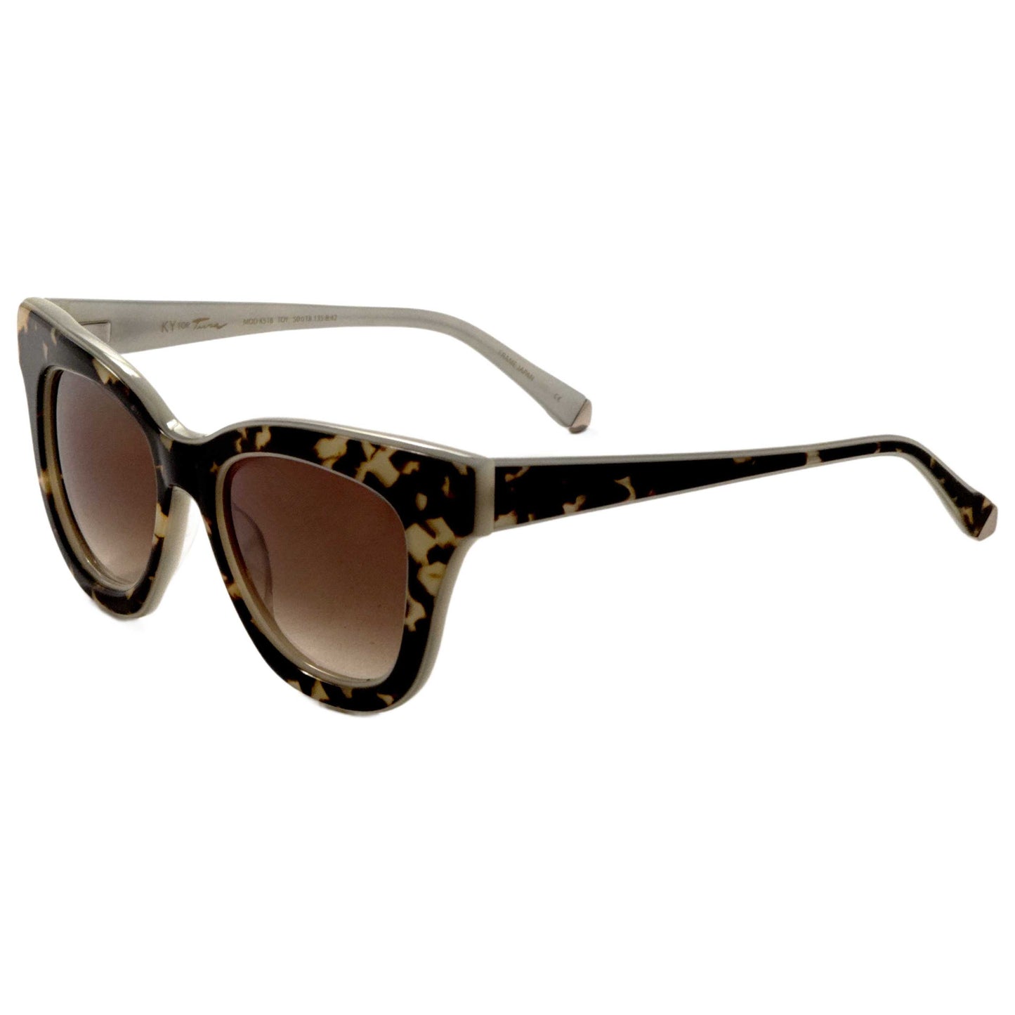 Front view of Kate Young Candy Women's Sunglasses K518-TOY-50