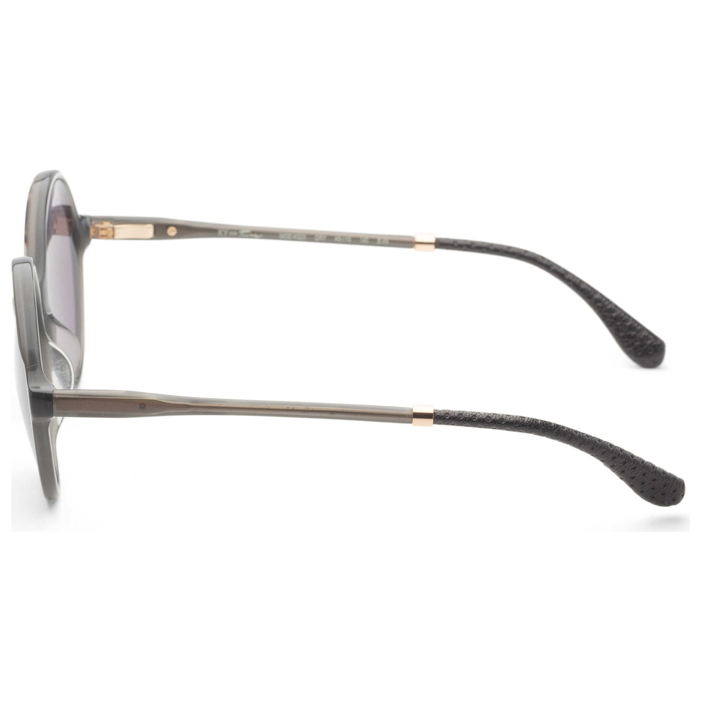 Left view of Kate Young For Tura Women's Sunglasses K523-GRY-49