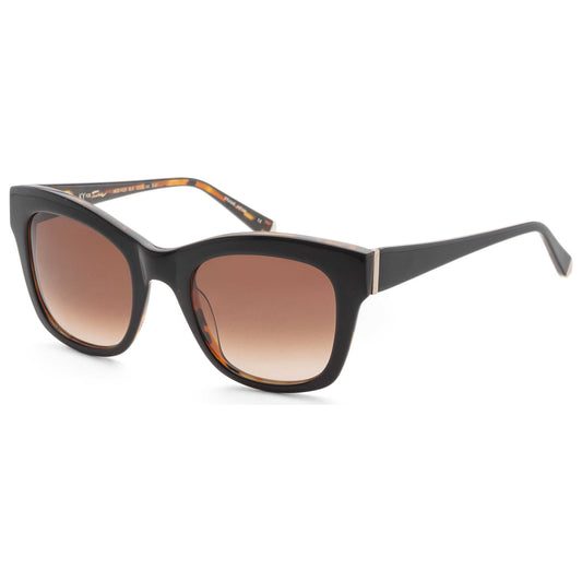 Front view of Kate Young For Tura Women's Sunglasses K528-BLK-52