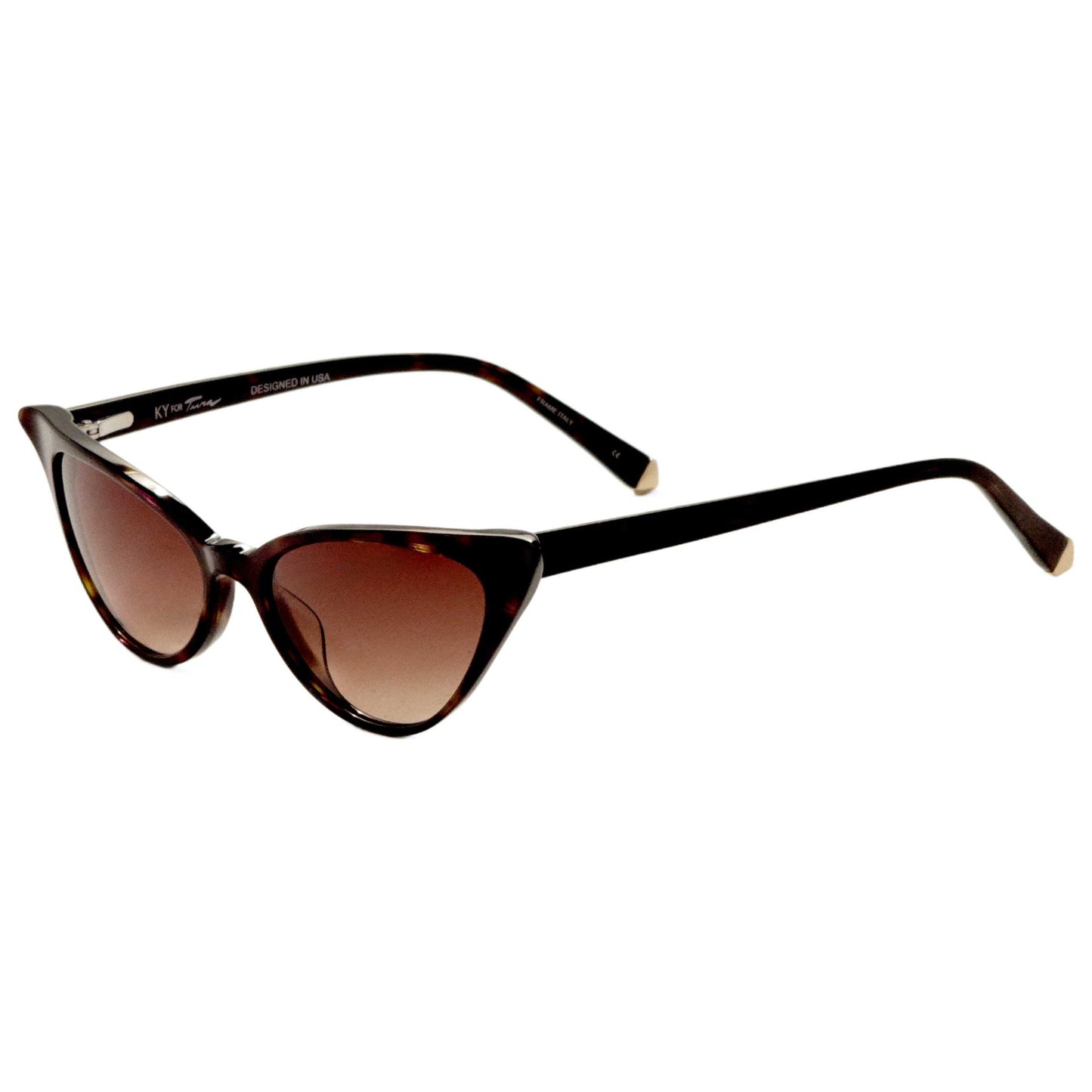 Front view of Kate Young Lita Women's Sunglasses K536-HAV-54