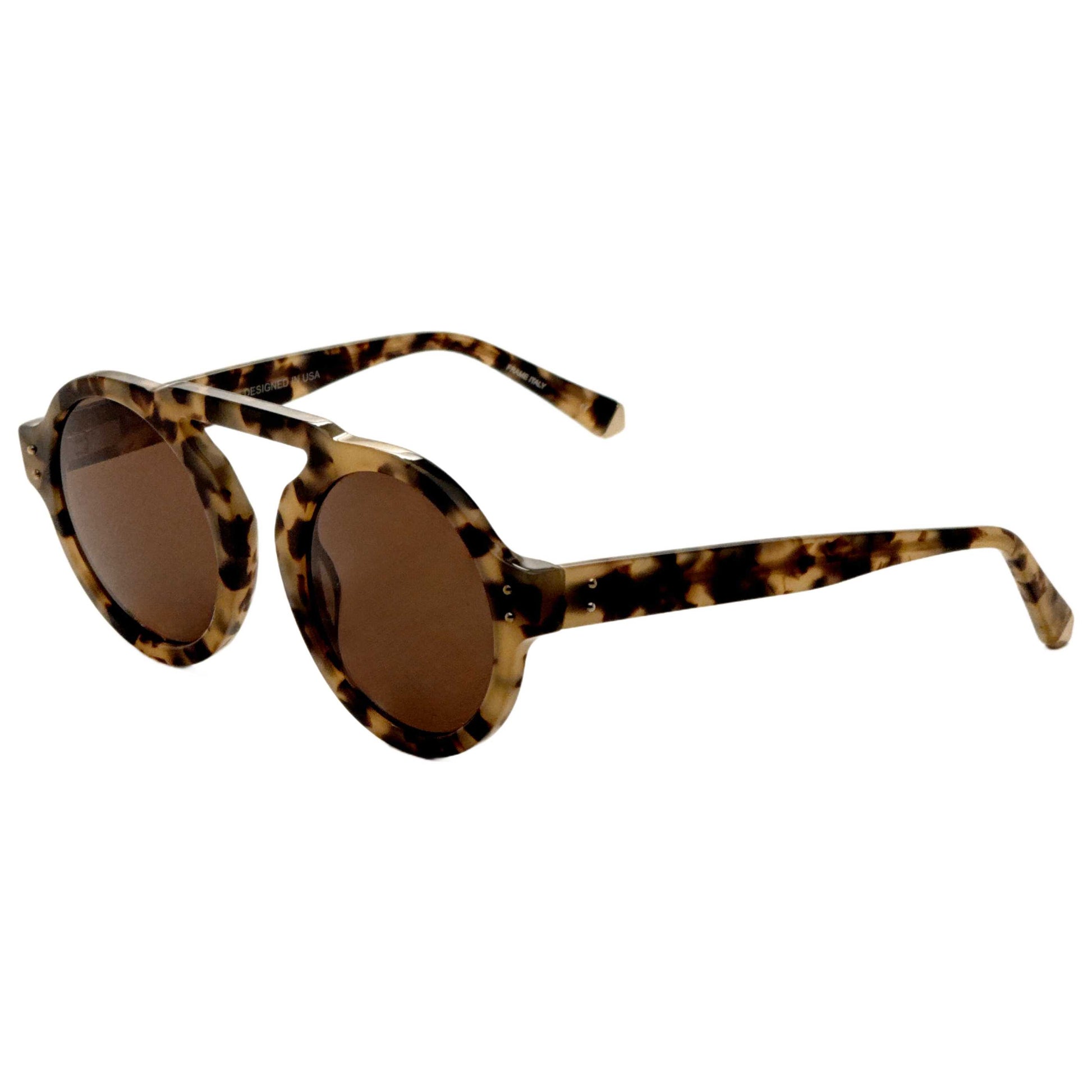 Front view of Kate Young Penelope Women's Sunglasses K537-TOR-47