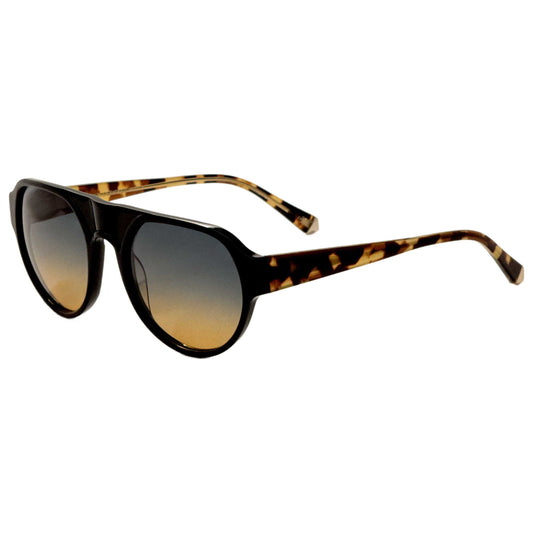 Front view of Kate Young Lucy Women's Sunglasses K572-BLK-53