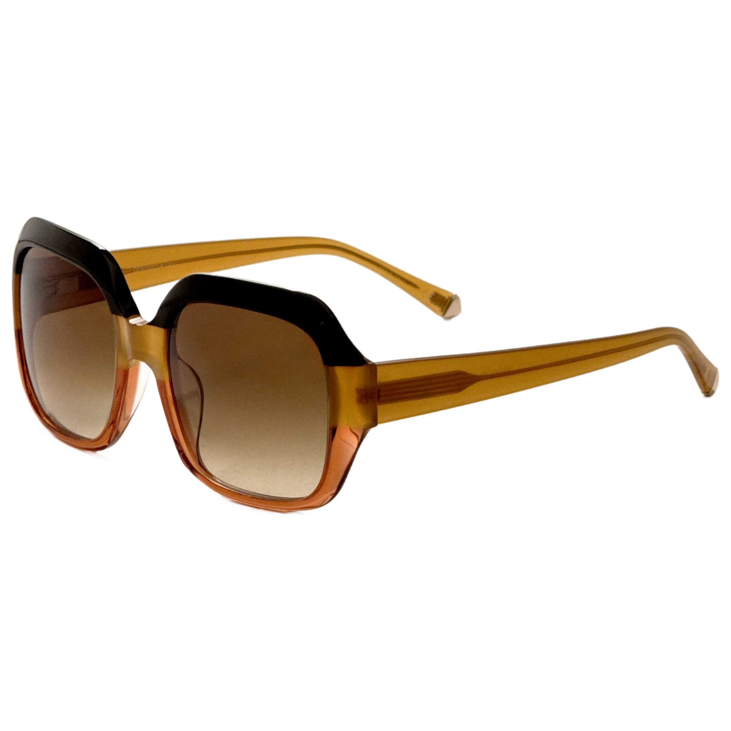 Front view of Kate Young Avery Women's Sunglasses K574-KHA-54