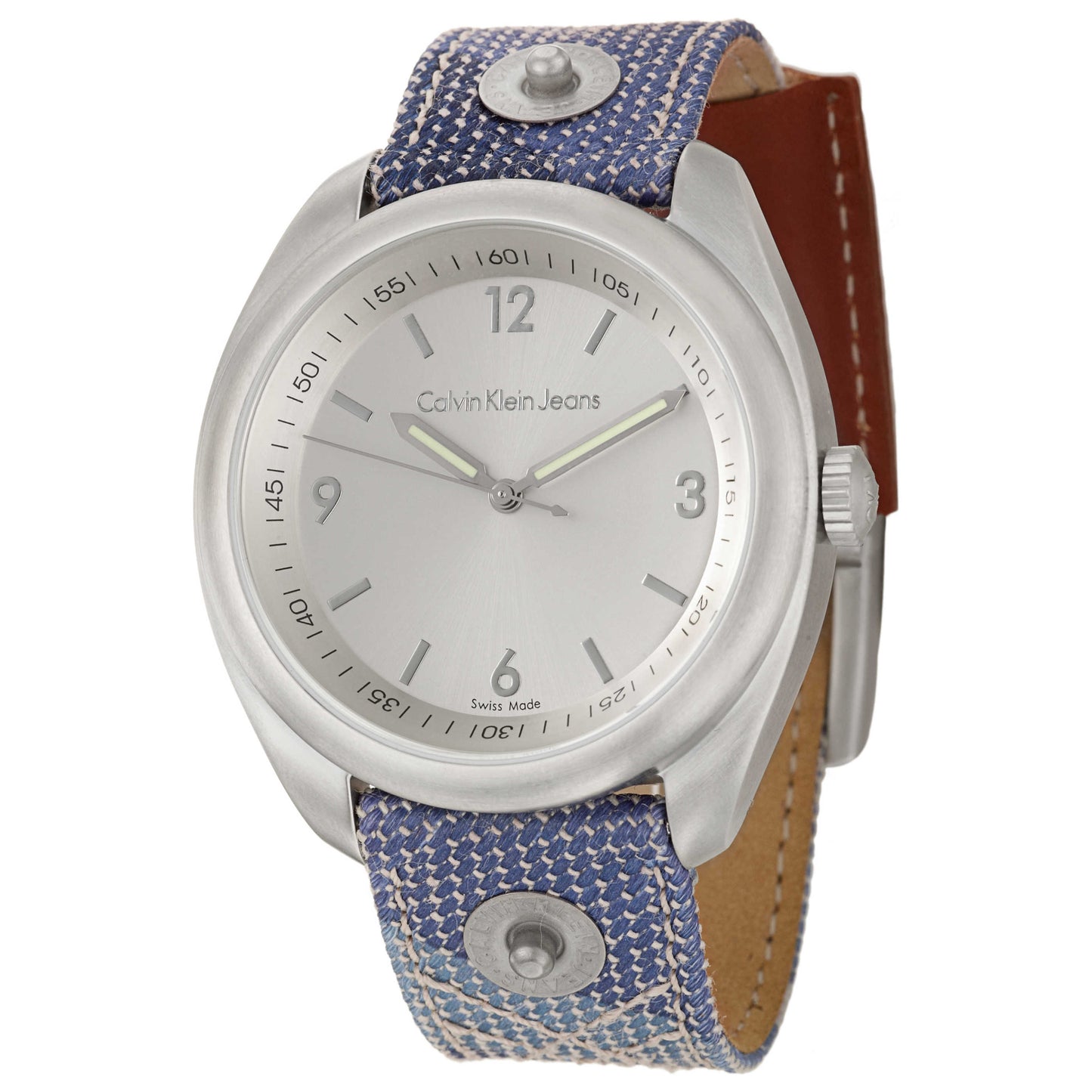 Front view of Calvin Klein Jeans Impulse Men's Swiss Quartz (Battery-Powered) Watch K5811188