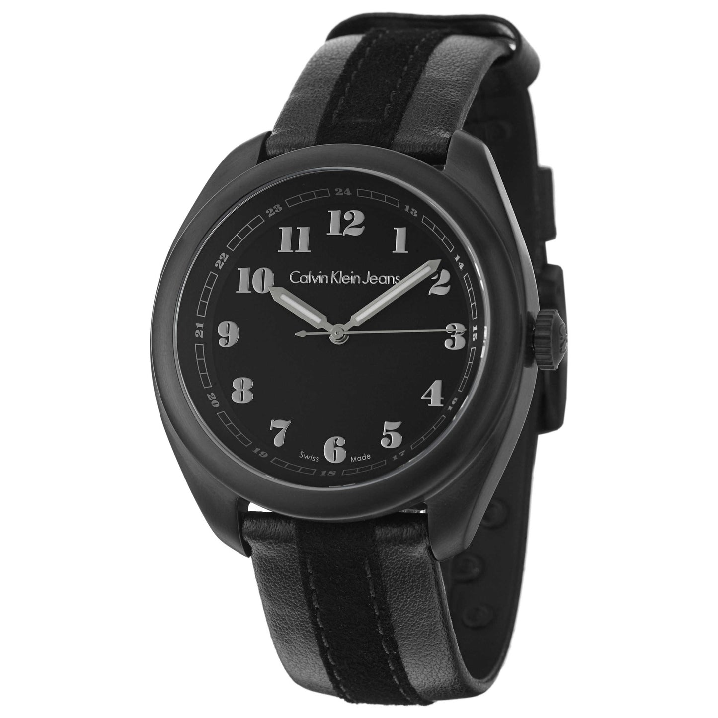 Front view of Calvin Klein Jeans Impulse Men's Swiss Quartz (Battery-Powered) Watch K5811302