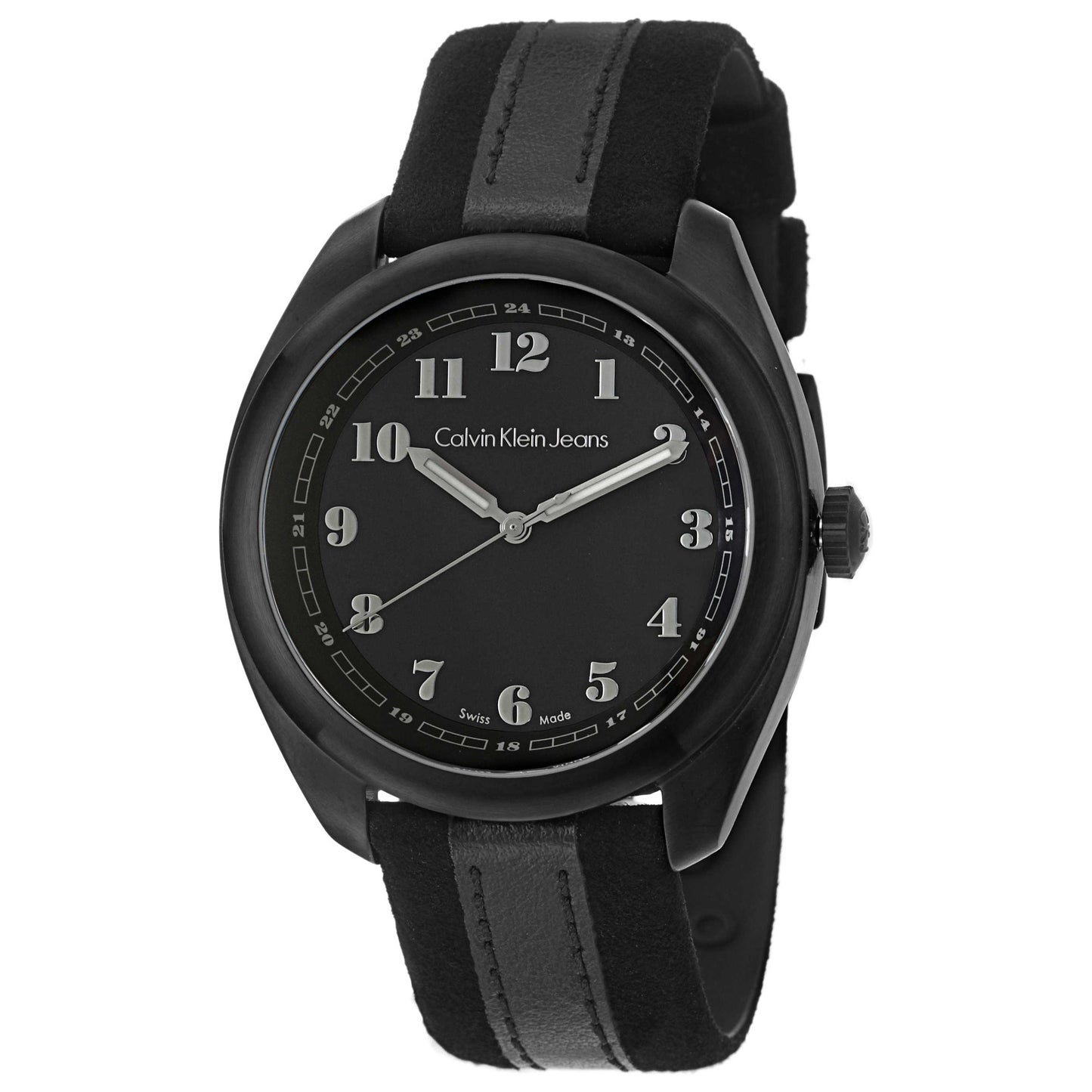 Front view of Calvin Klein Jeans Impulse Men's Swiss Quartz (Battery-Powered) Watch K5811304
