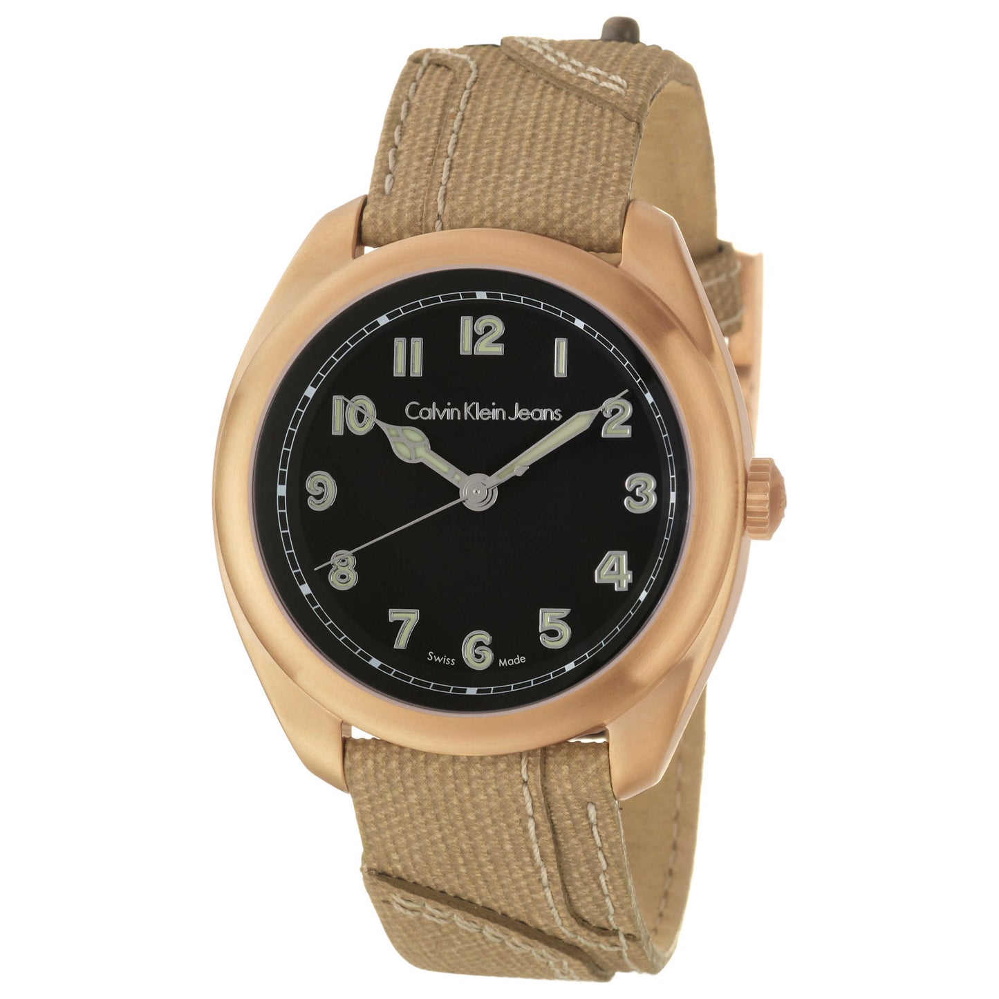 Front view of Calvin Klein Jeans Impulse Men's Swiss Quartz (Battery-Powered) Watch K5811411