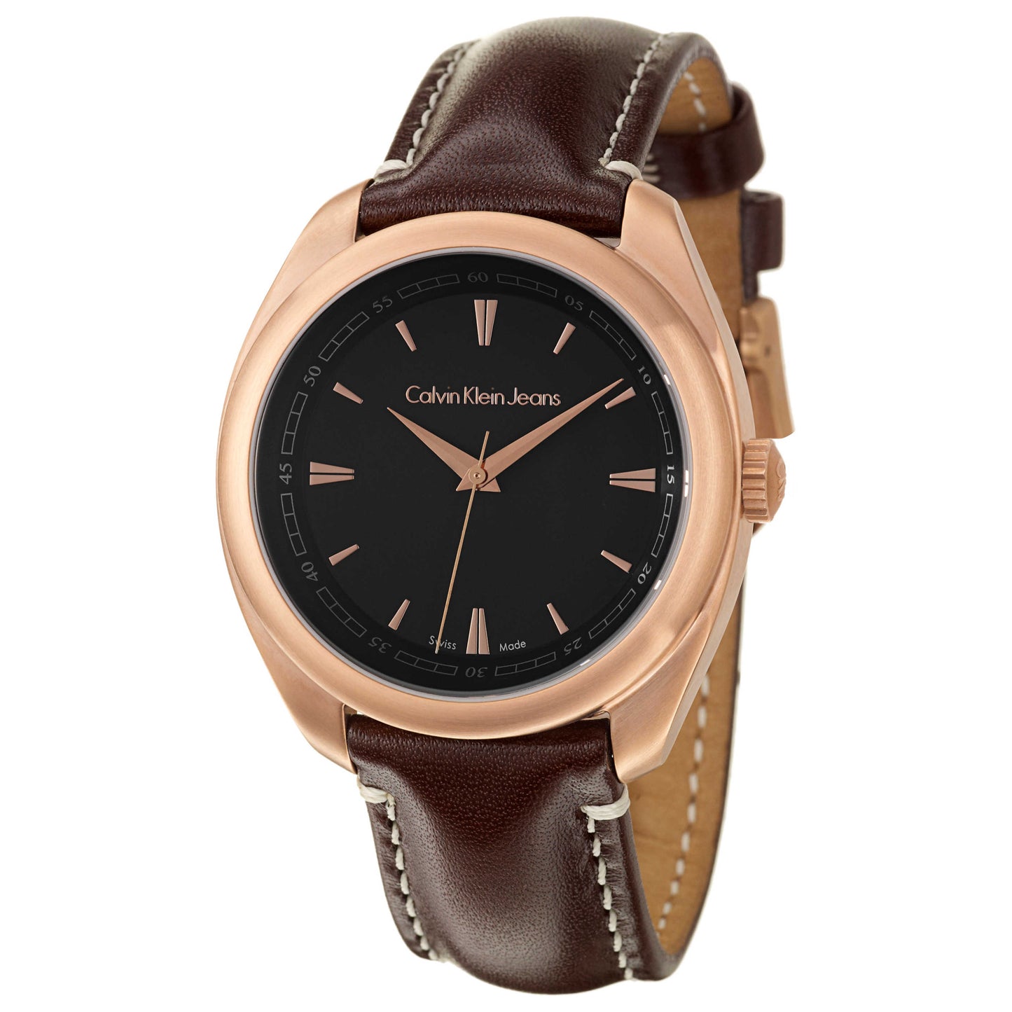 Front view of Calvin Klein Jeans Impulse Men's Swiss Quartz (Battery-Powered) Watch K5811502