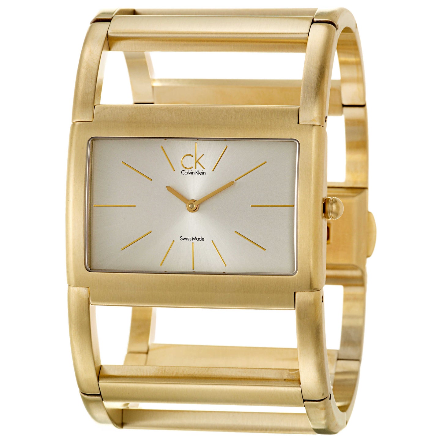 Front view of Calvin Klein Dress Women's Swiss Quartz (Battery-Powered) Watch K5911220