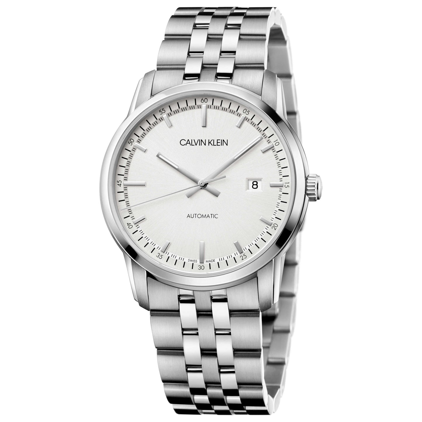 Front view of Calvin Klein Infinite Men's Automatic Watch K5S3414X