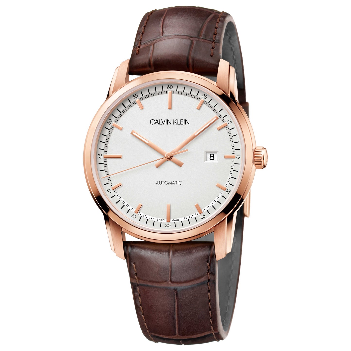 Front view of Calvin Klein Infinite Men's Automatic Watch K5S346G6