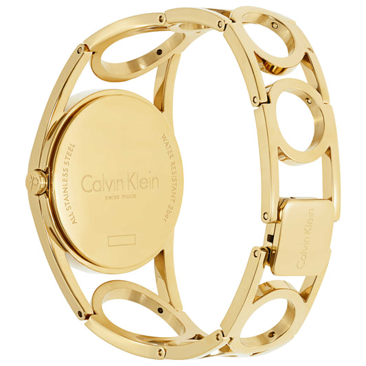 Calvin Klein Round Women's Swiss Quartz (Battery-Powered) Watch K5U2M546 - Image #2