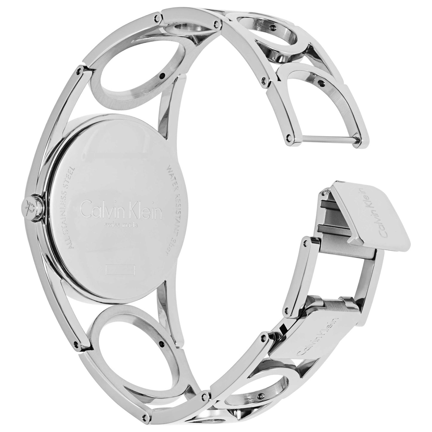 Calvin Klein Round Women's Swiss Quartz (Battery-Powered) Watch K5U2S148 - Image #7