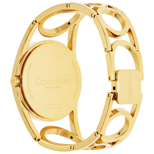 Calvin Klein Round Women's Swiss Quartz (Battery-Powered) Watch K5U2S546 - Image #2
