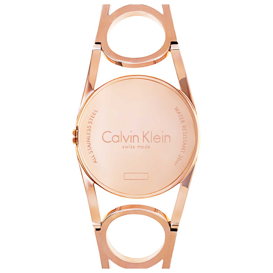 Back view of Calvin Klein Round Women's Quartz Watch K5U2S646