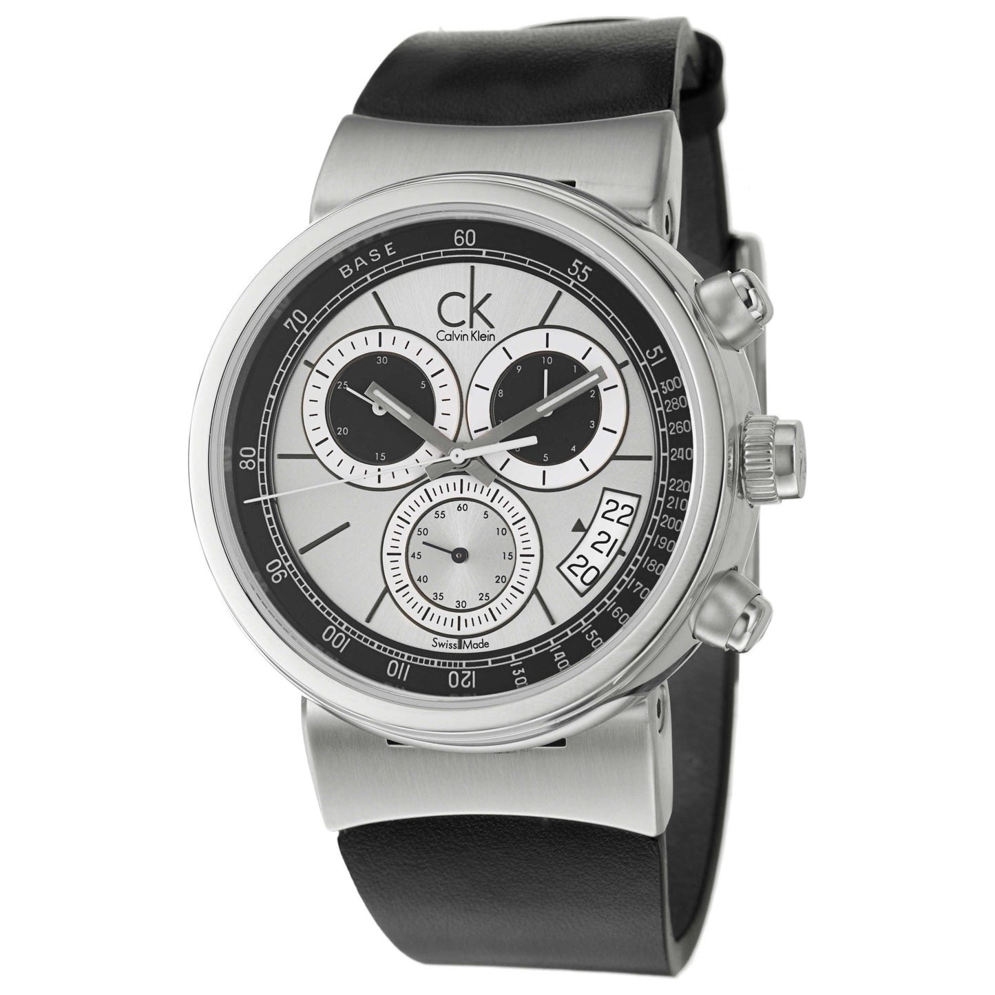 Front view of Calvin Klein Celerity Men's Swiss Quartz (Battery-Powered) Watch K7547120