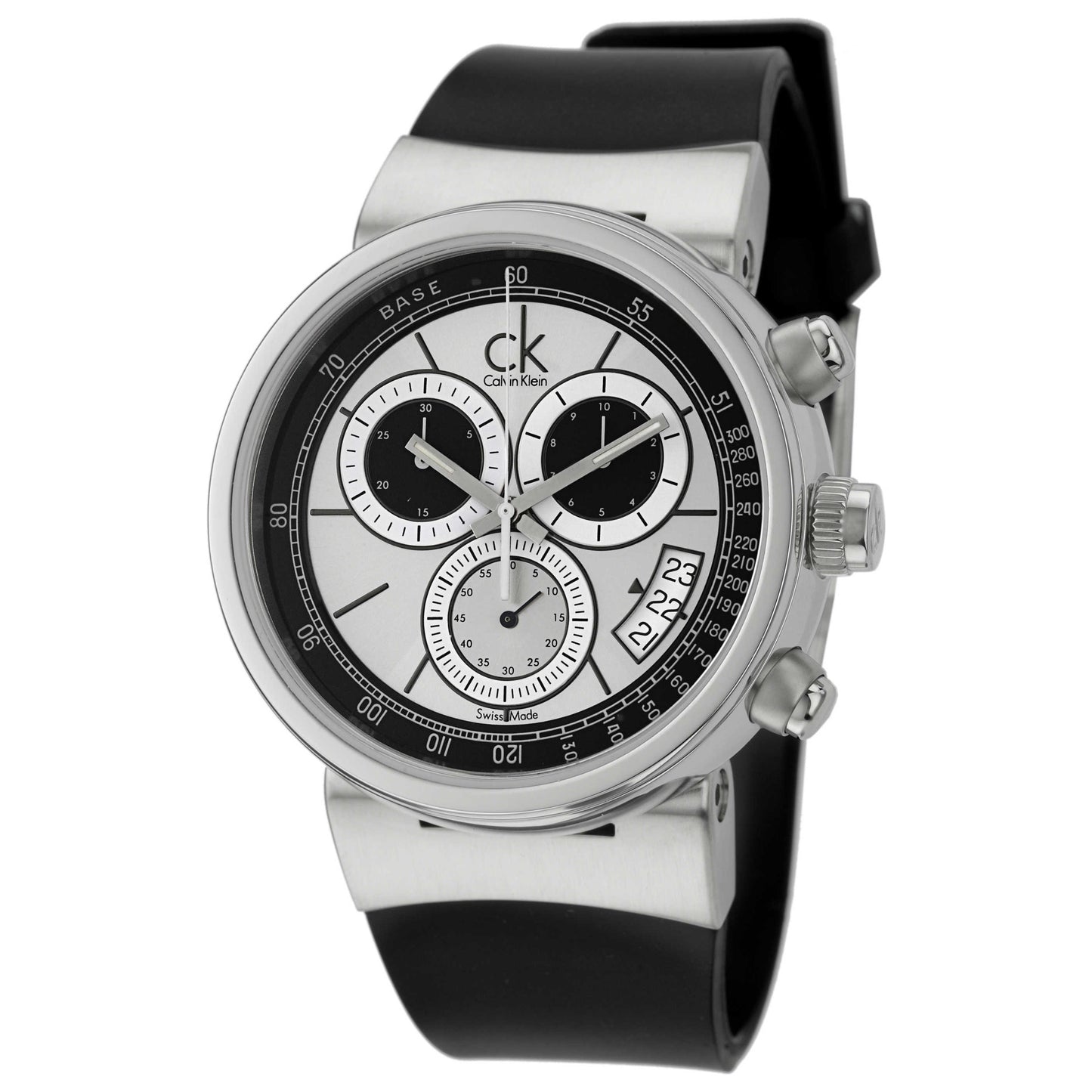 Front view of Calvin Klein Celerity Men's Swiss Quartz (Battery-Powered) Watch K7547188